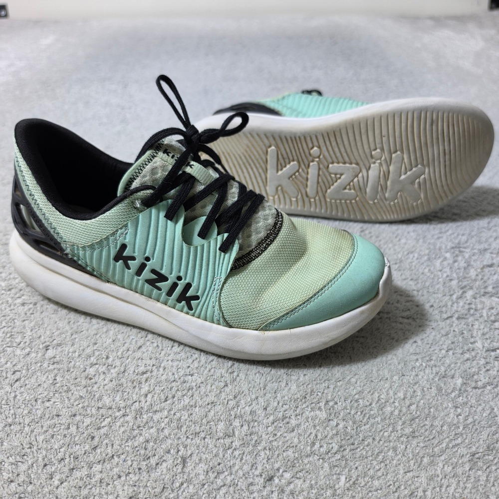 Kizik Anaheim Sneakers Kids 6Y Mint Green Hands-Free Slip On Athletic Shoes‎